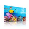 3D Fish Tank Background HD Seabed Landscape Aquarium Backdrop Two Side Stickers