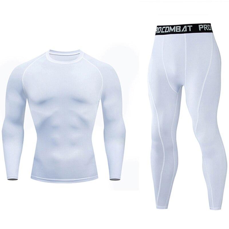 Men's Quick-drying Sportswear Fitness Clothing Tight Pants Two-piece Set