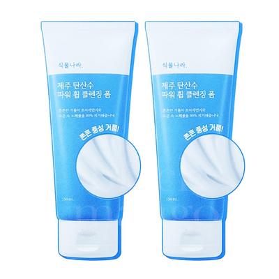 Plant Nara Jeju Sparkling Water Power Whip Reinigungsschaum 150mL+150ml, 2 Stück, 150ml
