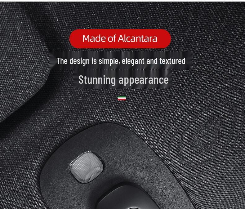 SU7 Alcantara Suede Reading Light Ultra-Thin Interior Decoration Sticker
