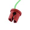 Porta coperchio per pentola Anti-trabocco Resistente al calore Rosso Anti-sversamento Sollevatori per coperchi in silicone per cucina