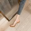 Transparente Mules für Transparente Dicke Transparente Kabarett Strand Einfach zu Laufen Schön Lässig Alltagskleidung [cnstone] Damen, Sandalen, Absätze, 9cm, 6cm, Absätze, Sandalen,