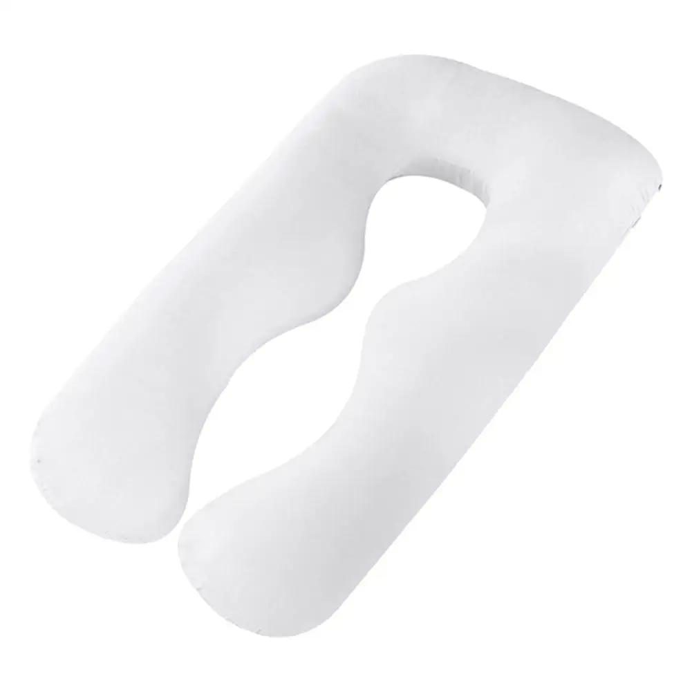 130x70cm Pregnant Pillow Case Maternity Cushion Cover U Type Lumbar Pillowcase Side Protect Cushion Cover for Pregnancy Women