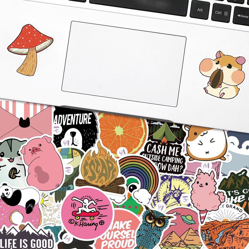 50 Little Eared Mermaids Ebay Stickers Cute Cartoon Animals Stickers Batch