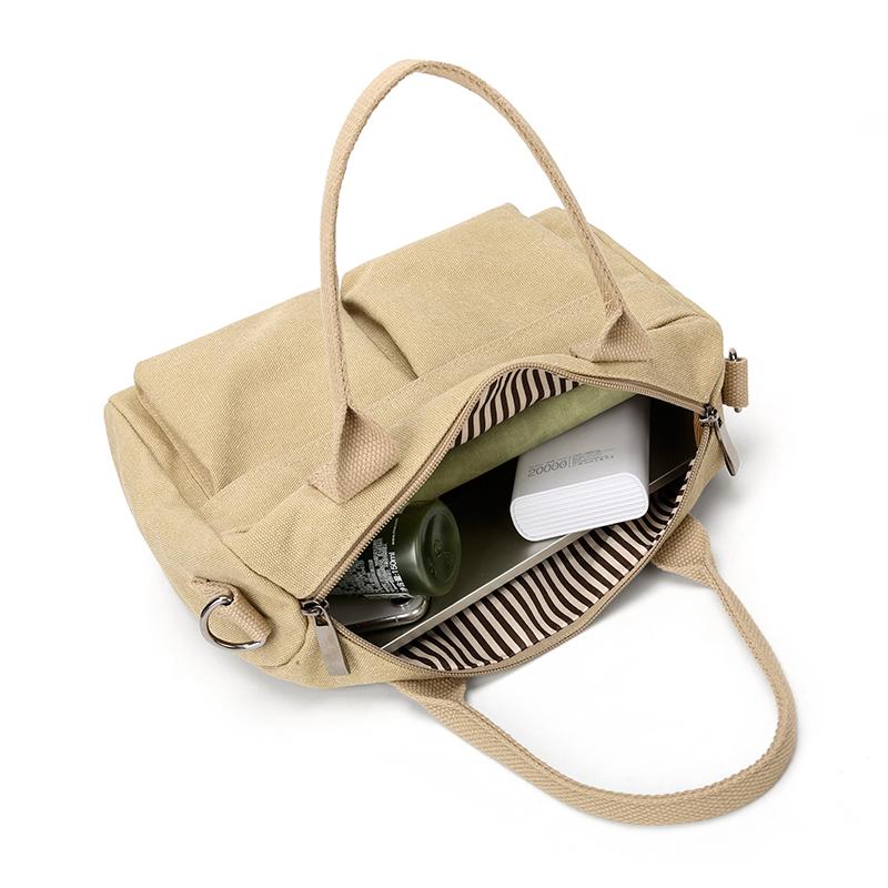 Women's Bag Lightweight Shoulder Bag Canvas Bag Large Capacity Crossbody Handbag