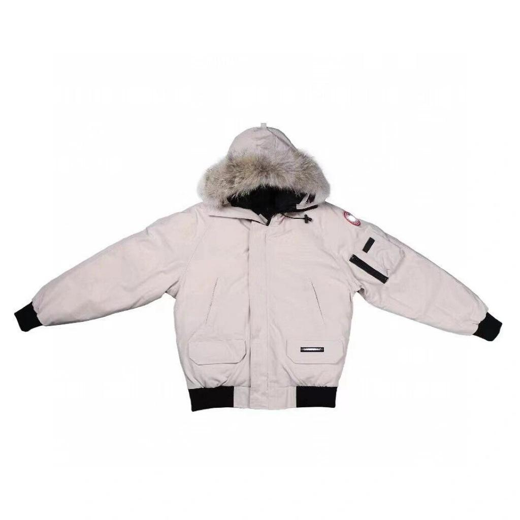 Big Goose 01 Unisex Winter Down Jacket with Fur Collar