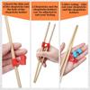 5/8PCS Aide-baguettes Réutilisable Entraînement Entraîneur de Baguettes Chinoises Support pour Adultes Débutants Entraîneurs ou Apprenants