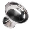 Ice Cream Cup Stainless Steel Serving Dessert Bowl Round Footed Snack Candy Cup for Salad Fruit Pudding Yogurt Party