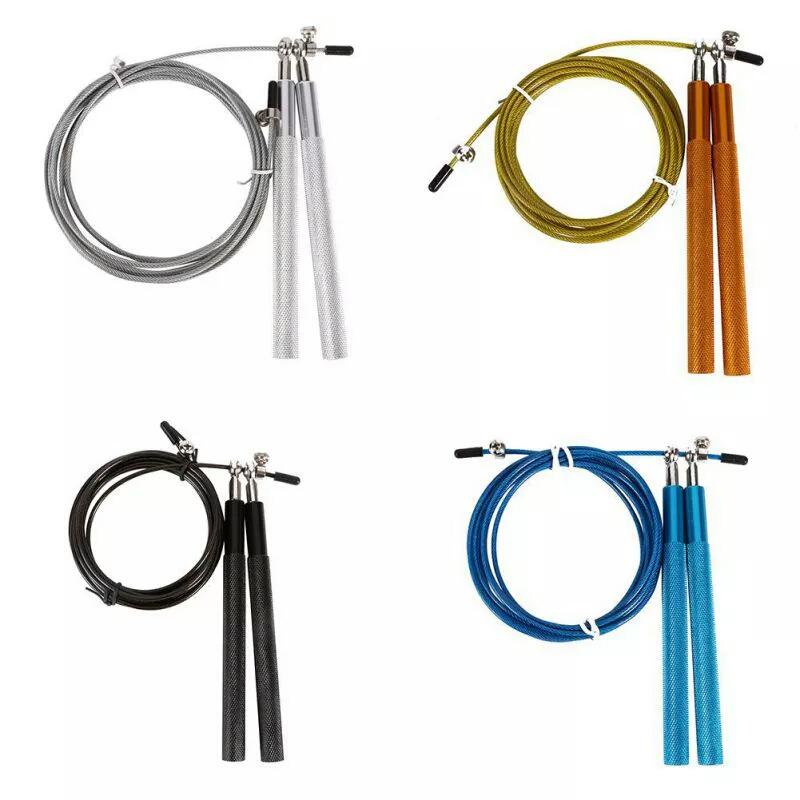

Professional Aluminum Alloy Jump Rope with Steel Wire for Fitness and Competition