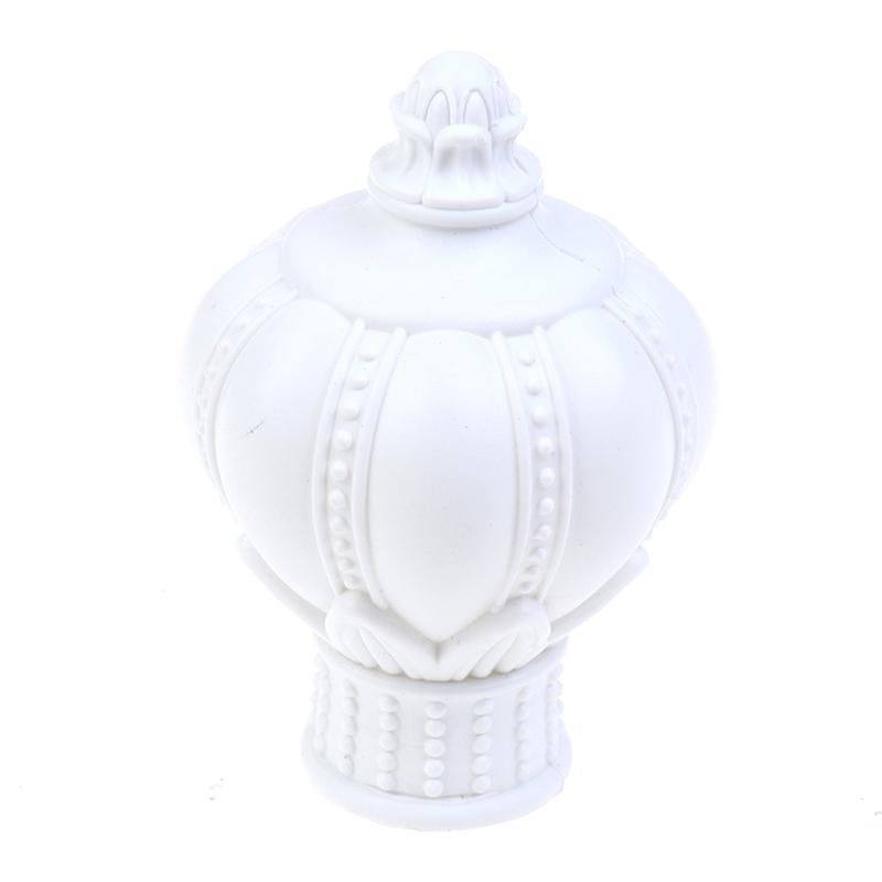 UTDKLPBXAQ Plastic Curtain Rod Finial Curtain Rod Decorative Head Plug Curtain Rod Accessories UTDKLPBXAQ Plastic Curtain Rod Finial Curtain Rod Decorative Head Plug Curtain Rod Accessories