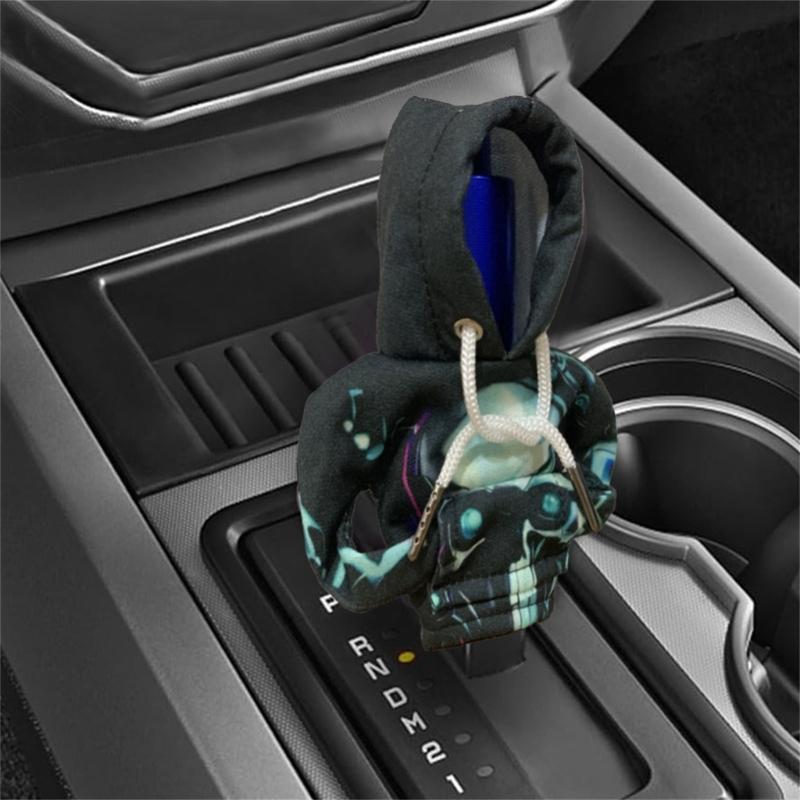 Gear Shifter Cover, Universal Shifter Knob Cover, Funny Sweater Hoodie for Gearshift, Car Shifter Stick Protectors