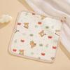 Pure Cotton Baby Gauze Towel & Small Drool Bib Set for Newborns - Soft & Gentle A-Class