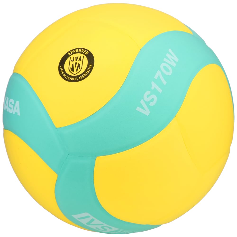 MIKASA Smile Valley Size 5 FIVB Approved Recommended Internal Pressure Yellow/Blue VS170W-Y-G 0.10-0.15 kgf/cm²