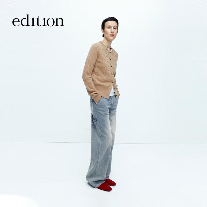 

Женские стильные джинсы из турецкого хлопка широкого кроя M 27