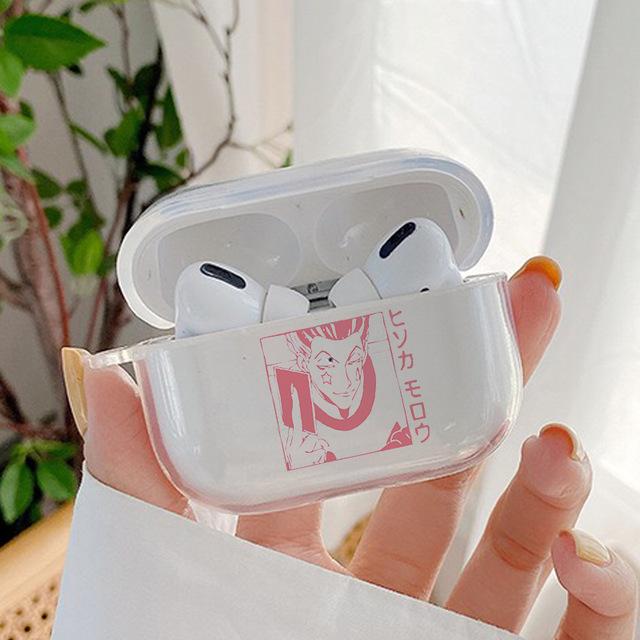 Hunter x Hunter HXH Anime Hunter X hunter 3 Air pod Hoesje voor Airpods 2 1 Hoesjes Voor Air pod pro Doorzichtig Schattig Zacht transparant Coque