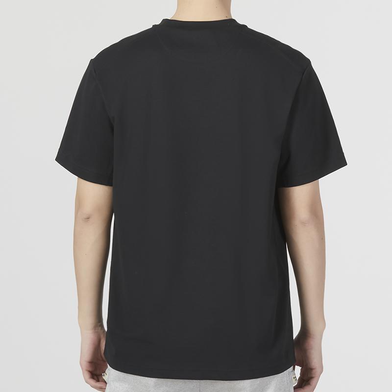 Nike Solid Color Crew Neck Short Sleeve T-Shirt Men Tops Black DV9832-010