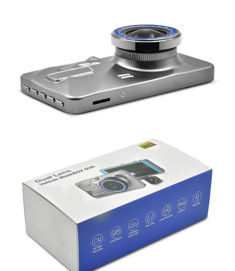 Car Dvr Video Recorder Dash Cam 1080P Video Recorders With Rear View Camera 4.0" Cycle Recorder Dashcam Dvrs for Cars Dvr 3 In 1