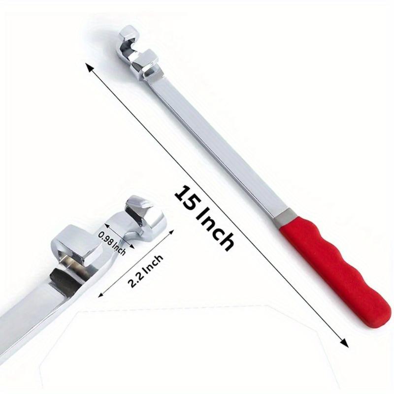 1Pc Adjustable Spanner Extension Lever Chrome Vanadium Steel with Ergonomic Grip Suitable for Increased Torques DropShipping
