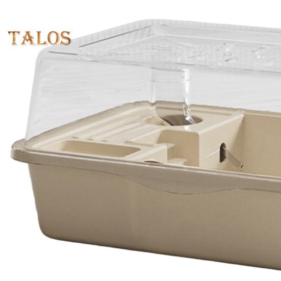 Büyük Hamster Kafesi Üstü Açılabilir Gine Domuzu Kafesleri Su Şişesi Egzersiz Tekerleği Çift Katmanlı Küçük Hayvanlar Tavşan Fare Kirpi için Oyun Evi