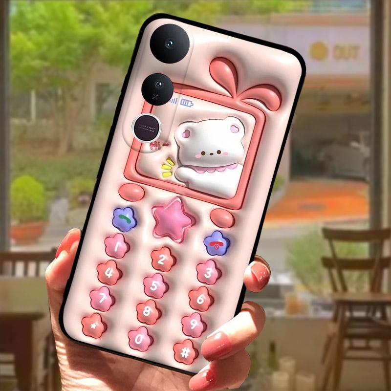 For Vivo V50 Lite 4G Case V2441 Cover Fashion Lion Painted Soft TPU Silicone Phone Case For Vivo V 50 V50Lite 5G V2440 Fundas