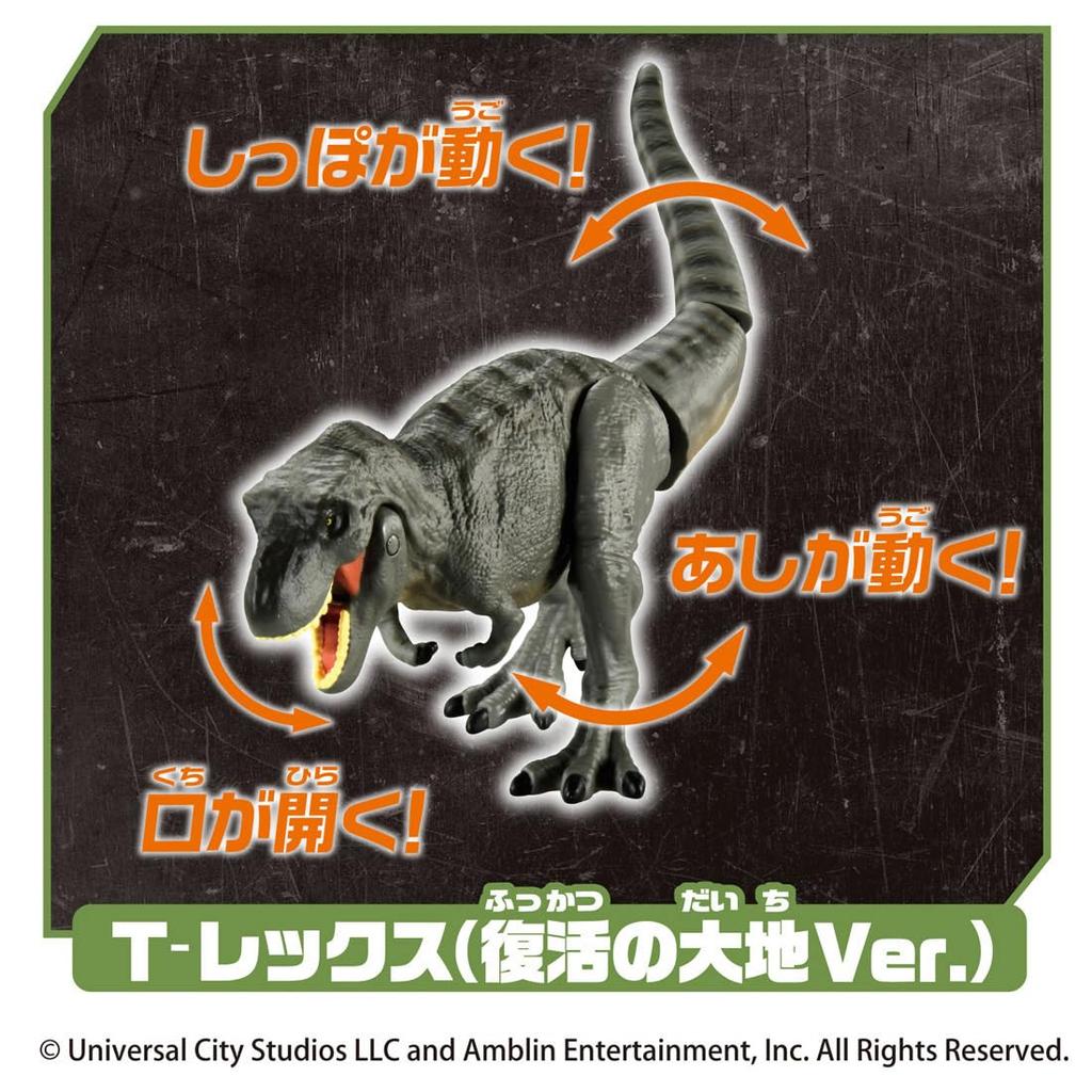 TAKARA TOMY Ania Jurassic World Land Titanosaurus DX Set Animal Dinosaur Toy for Ages 3 and Up