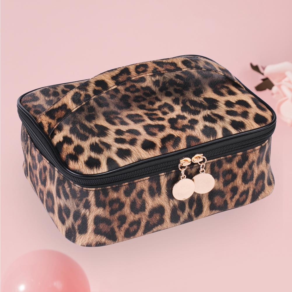 Convenient Brushes Storage Bag  Single Handle Ladies Makeup Bag  Exquisite Fashion Appearance Cosmetic Bag