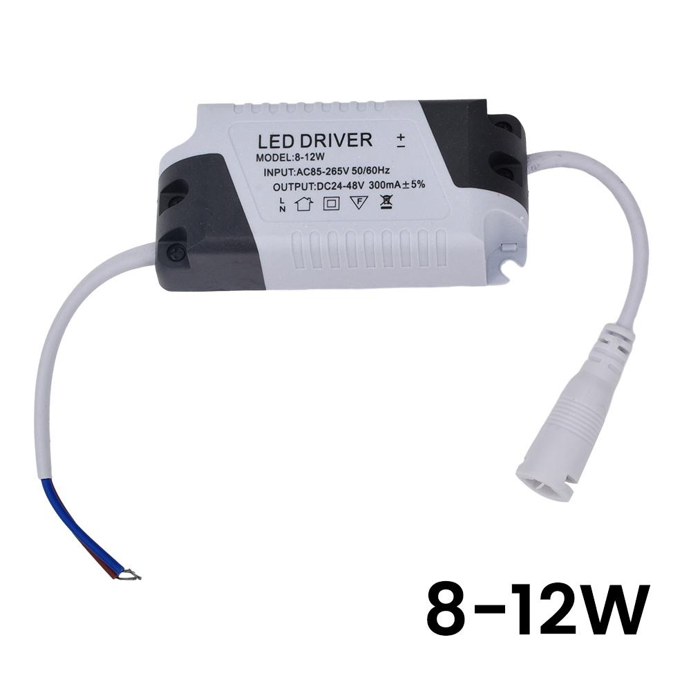 Non-isolated wide voltage 8-18 8-24W DC female head Ultra-thin downlight driving power panel light transformer LED driver
