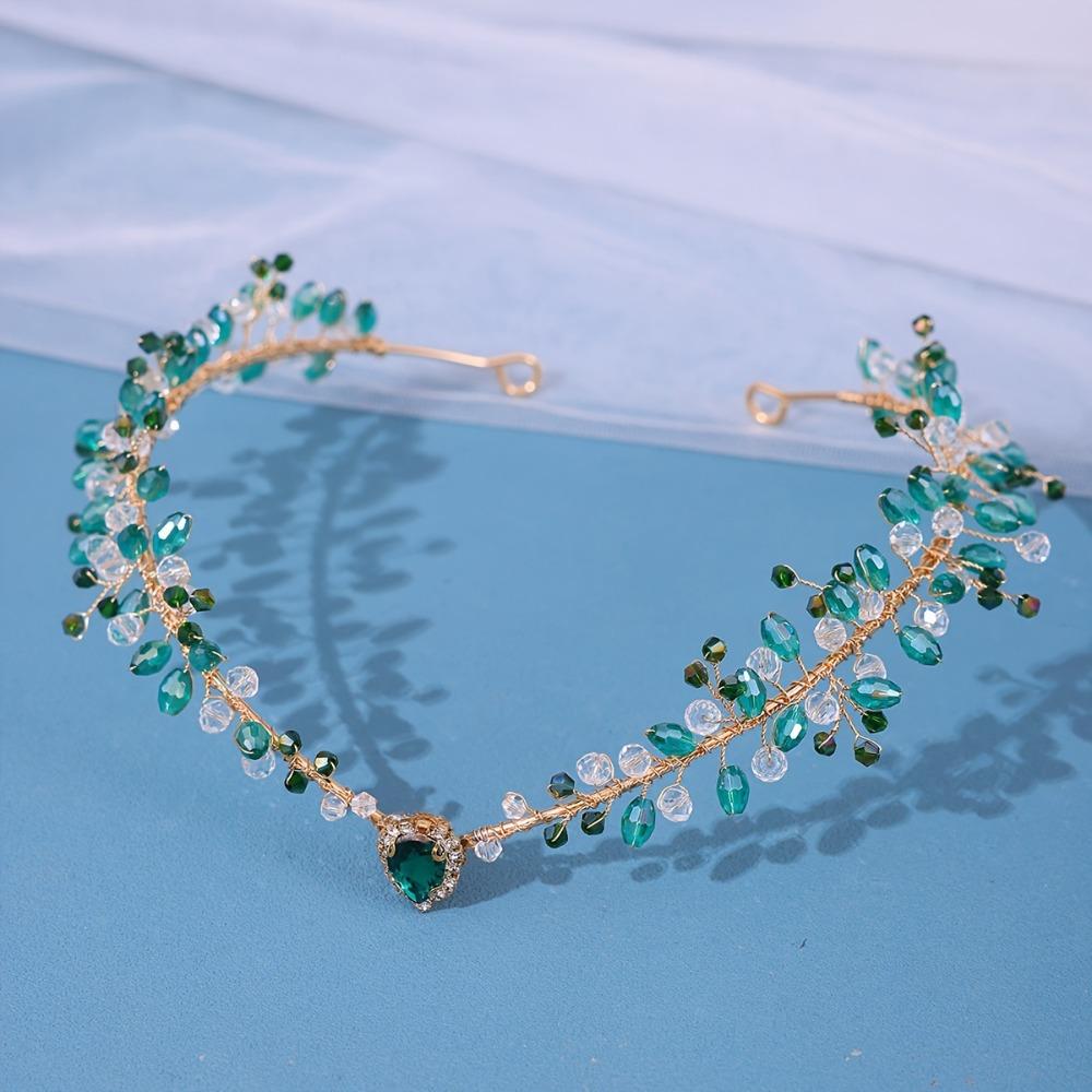 Photoshoot Wedding Elf Headpiece Handmade Fairycore Elvens Hair Jewelry Hair Accessories  for Women