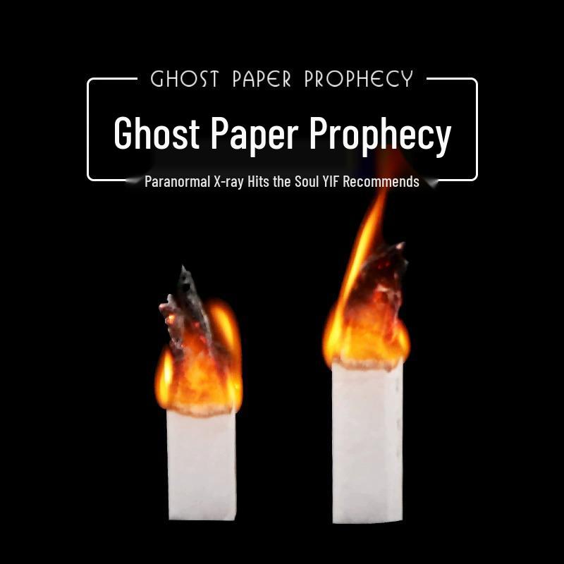 Fire Magic Flying Ghost Paper: Burning Prop Ascending Decoration for Talent Shows