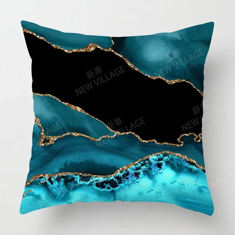 Modern Abstract Green Cushion Cover Home Decor Pillow Cover Sofa Throw Pillow Cover