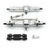 Naughty Dragon RC Car Metal Upgrade Front & Rear Axle Drive Shaft (1/10 C74, 1/16)