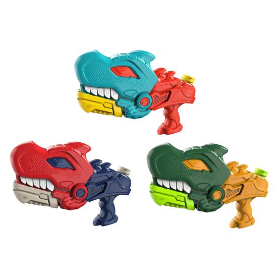 Dinosaur Shape Water Soaker, Kids Outdoor Water Toys, Long Range Water Shooter, Pull-Out Water Fighting Toy for Summer Outdoor Pool Beach