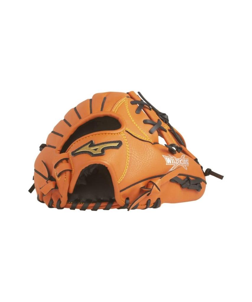 Mizuno Youth Baseball Softball Glove WILD KIDS 5S Left-Handed Black
