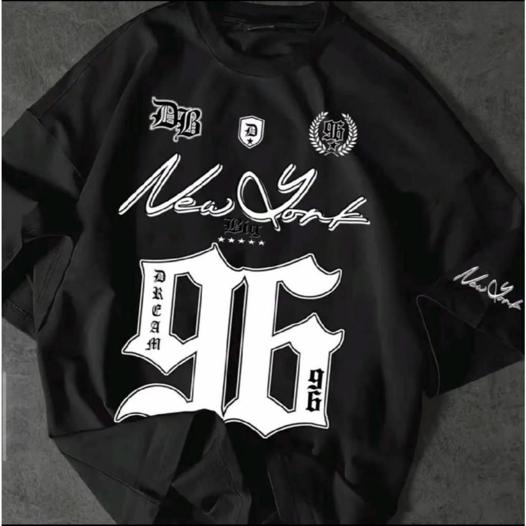 Distro Bigsize York 96 Unisex Korean Style 6XL-XXS T-Shirt