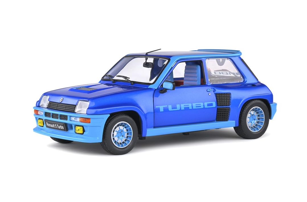 

Твердый мини-автомобиль Renault Cinq Turbo RENAULT R5 Turbo 1981 1/18 (Синий металлик) [Элемент] синий
