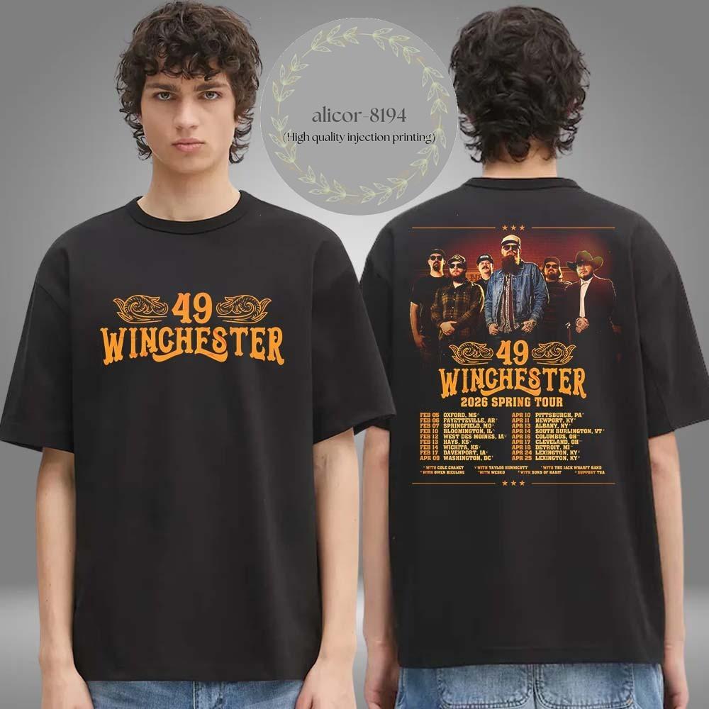 49 Winchester Spring Tour 2026 Schedule Unisex T-Shirt