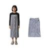 [Yuh Original] Wrap Towel Junior 80cm Quick Dry Microfiber Fluffy Soft Gray Children Name Tag Included Wrapped Towel Bath Towel Pool Class WRT-80GY