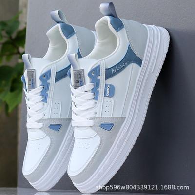 Kleine witte schoenen herenschoenen lente en zomer trendy schoenen heren 2024 nieuw heren sport- en vrijetijdsschoenen veelzijdige boardschoenen waterdichte schoenen