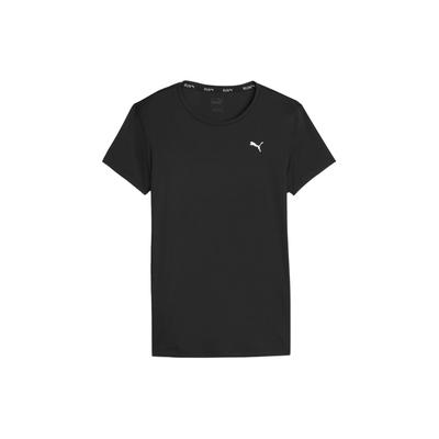 Run Favorites Velocity Tee Solid Color Casual Breathable Round Neck Short Sleeve T-Shirt Women Tops Black 525463-01