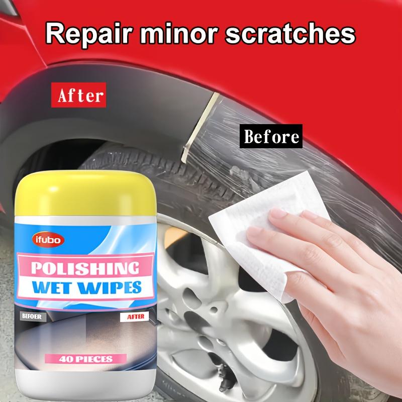 Car Interior Polishing Wipes, Crack Prevention, Whitening Effect, Portable Car Care, RV Maintenance, Travel Use