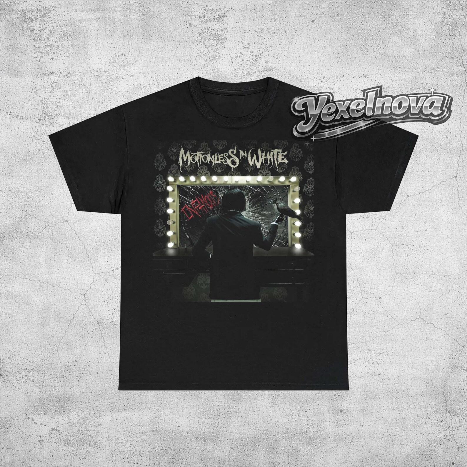 Motionless In White T-Shirt – Another Life Band Merch, Unisex Metal Tee S
