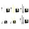 Silent Quartz Clock Movement Clock Motor Movement with Clock Hands for Clock