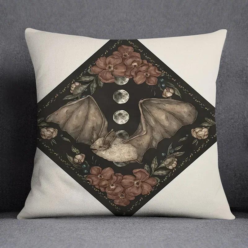 Forest Animal Series Decorative Pattern Pillowcase Living Room Sofa Bedroom Home Decoration Pillowcase Car Decoration Cushion