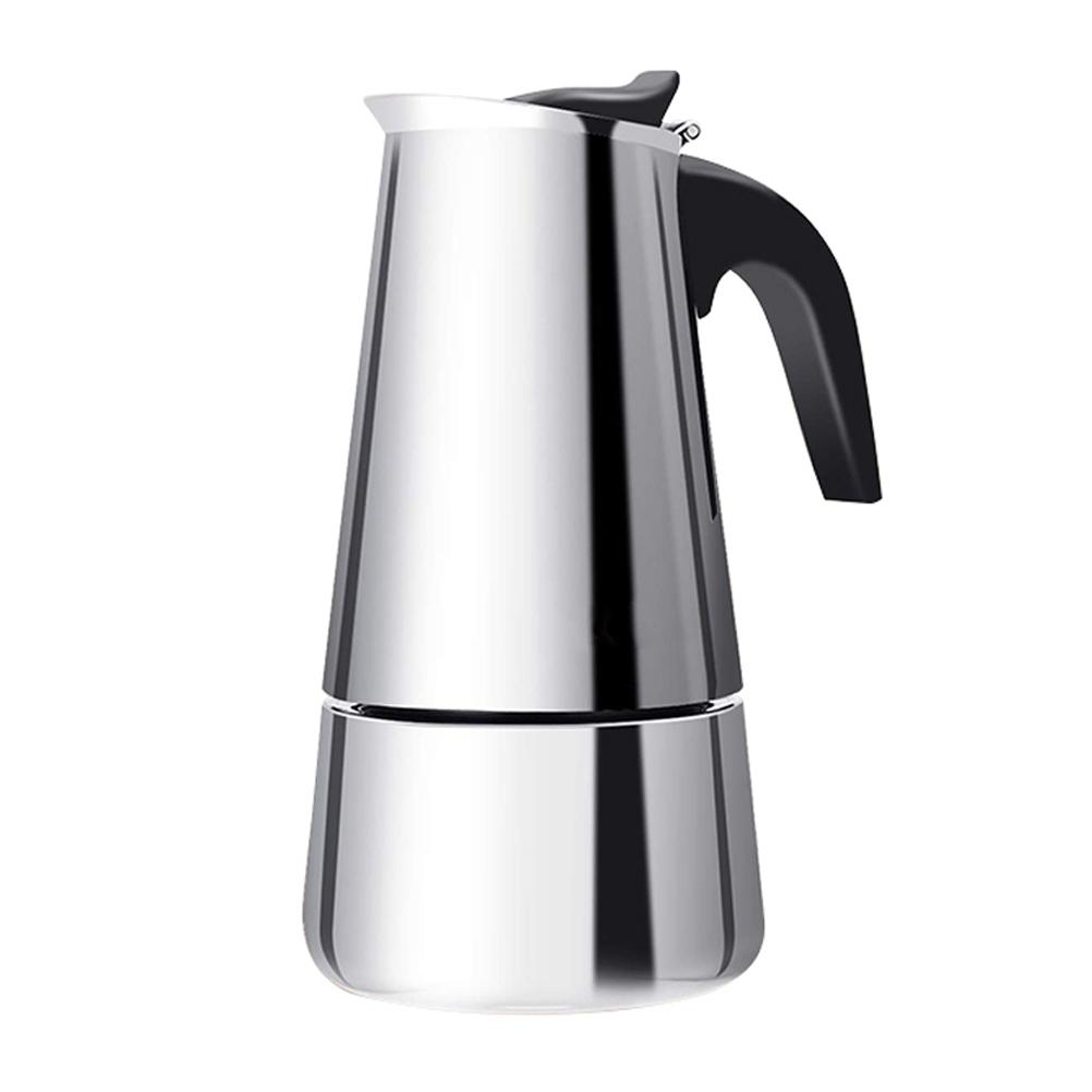Stainless Steel Moka Pot European Style Coffee Cup Portable Coffee Maker