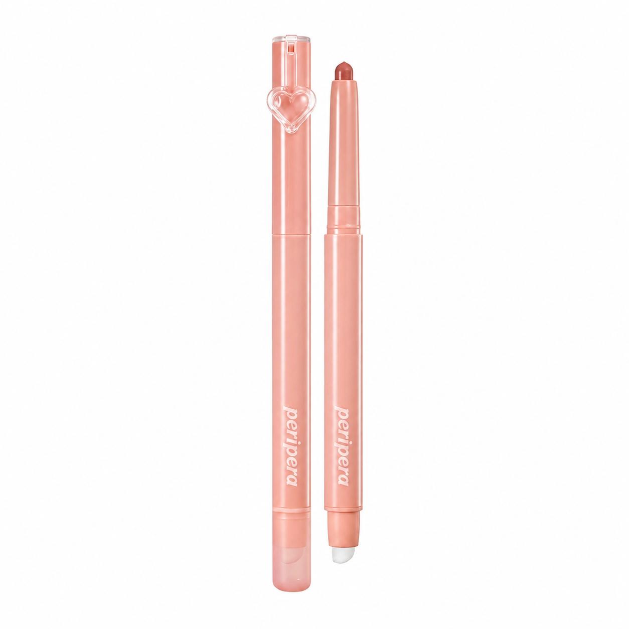 Peripera Puppy Plumping Dew Lip Pencil Volumizing Lip Liner 0.5g #005 Peach Oat