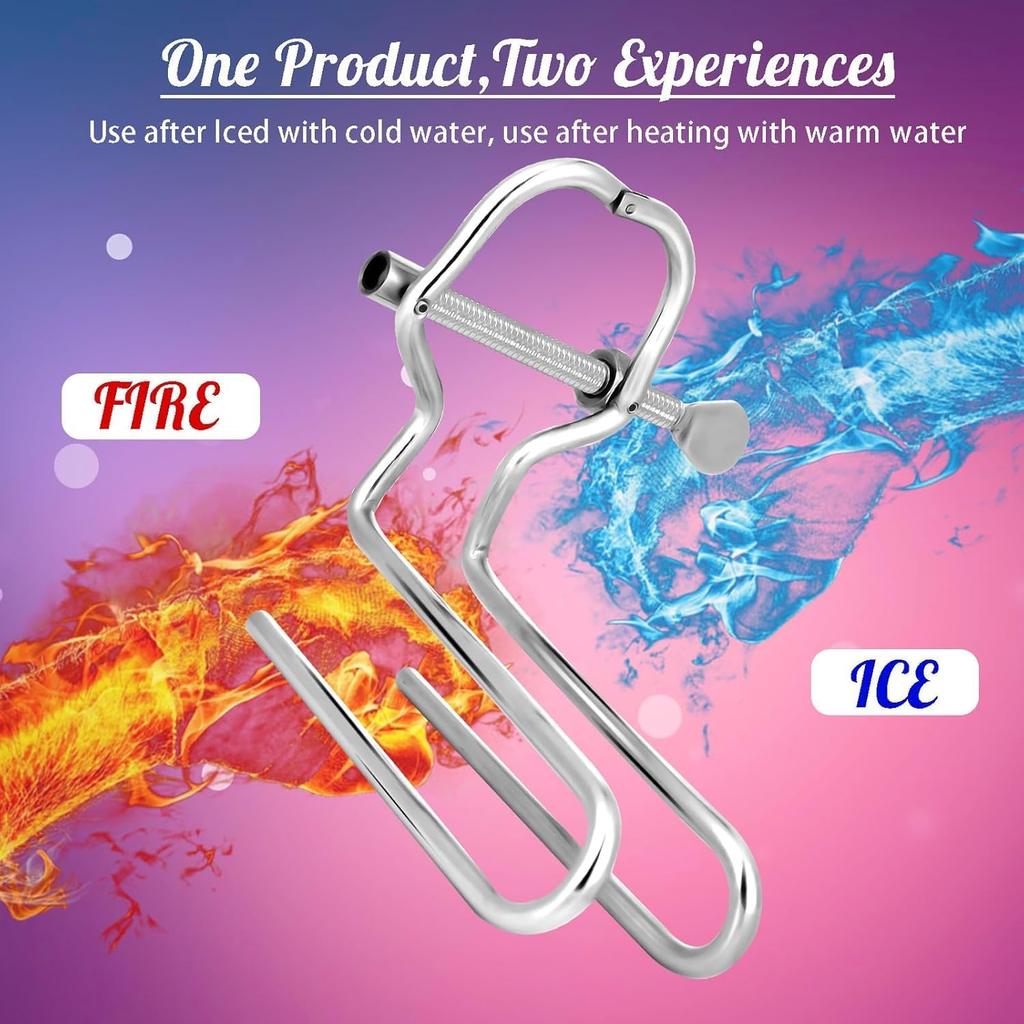 Stainless Steel Dilator - Multi - Functional for Anal & Vaginal Use, Adult Toy To Enhance Intimate Play Experience