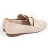 LOUIS VUITTON LV Mare Loafers LV initials beige Smooth Rubbed Women 37 1ACG21 Used