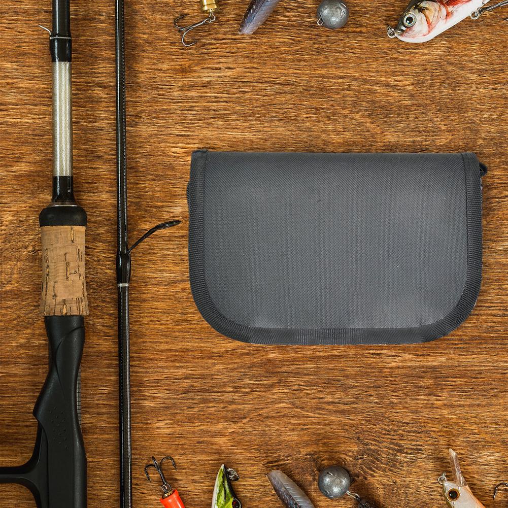 Spinner Spoon Bait Storage Carrying Case Fly Fishing Lure Spinner Spoon Bait Storage Bag for Wire Gear Storage Hair Rigs China Mainland