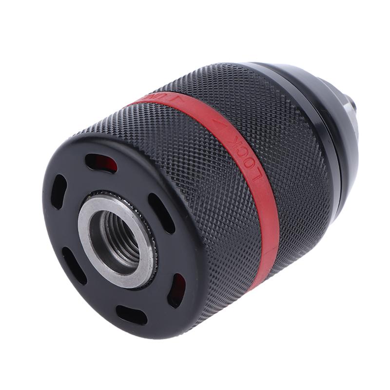 2025  Keyless Metal Drill Chuck,With Lock 13Mm Ratchet Self-Locking Chuck 1/2-20Unf Thread For Drill Bit Screwdiver&Sockets