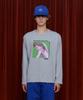 UNALLOYED Eros Long Sleeve T-Shirt / Gray